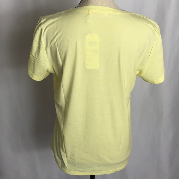 Yellow Embroidered T-Shirt - Picture 5 of 5